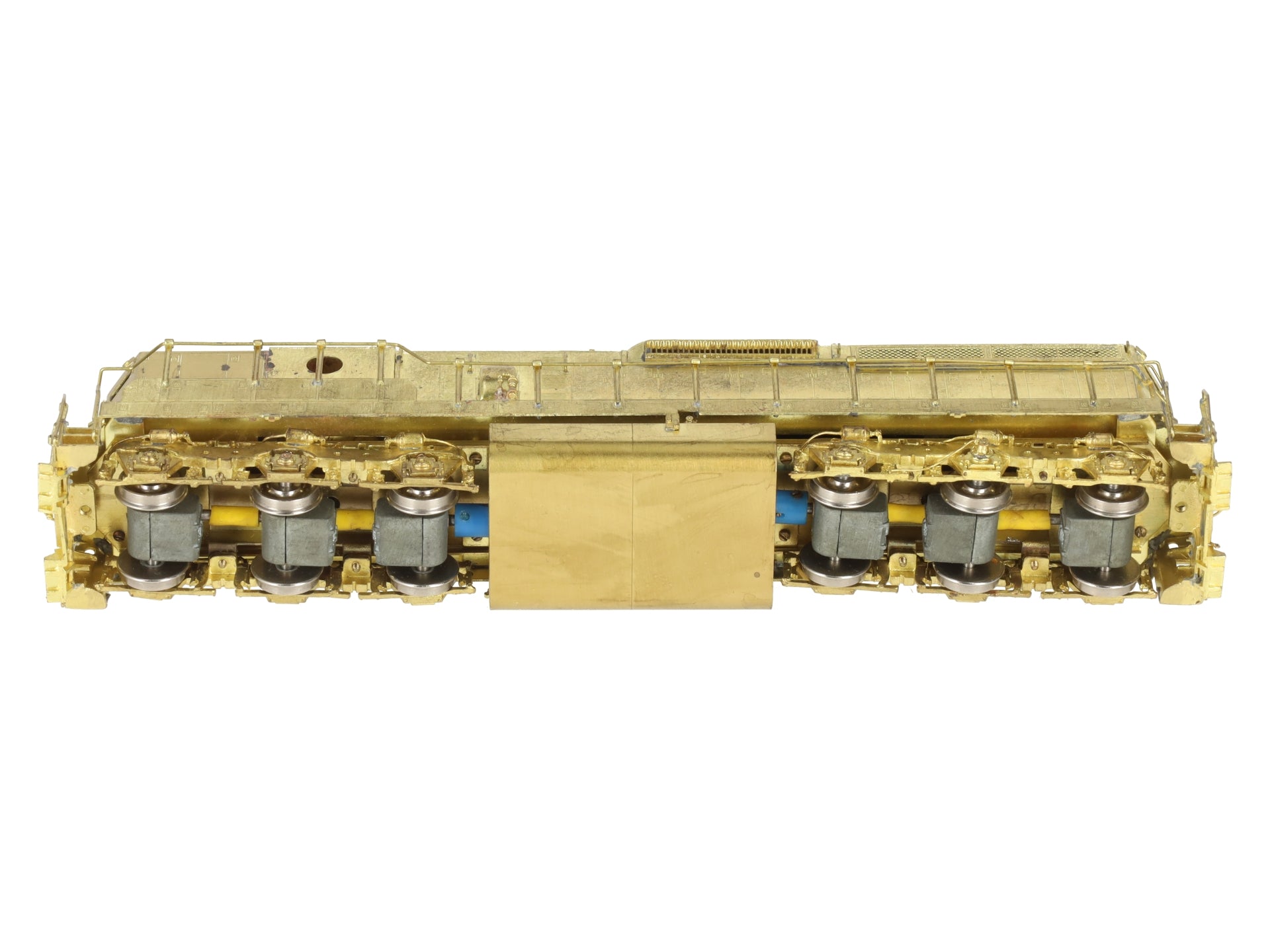 Overland OMI-1833 HO Scale BRASS UP SD24B Cabless Diesel Locomotive - Unpainted EX/Box