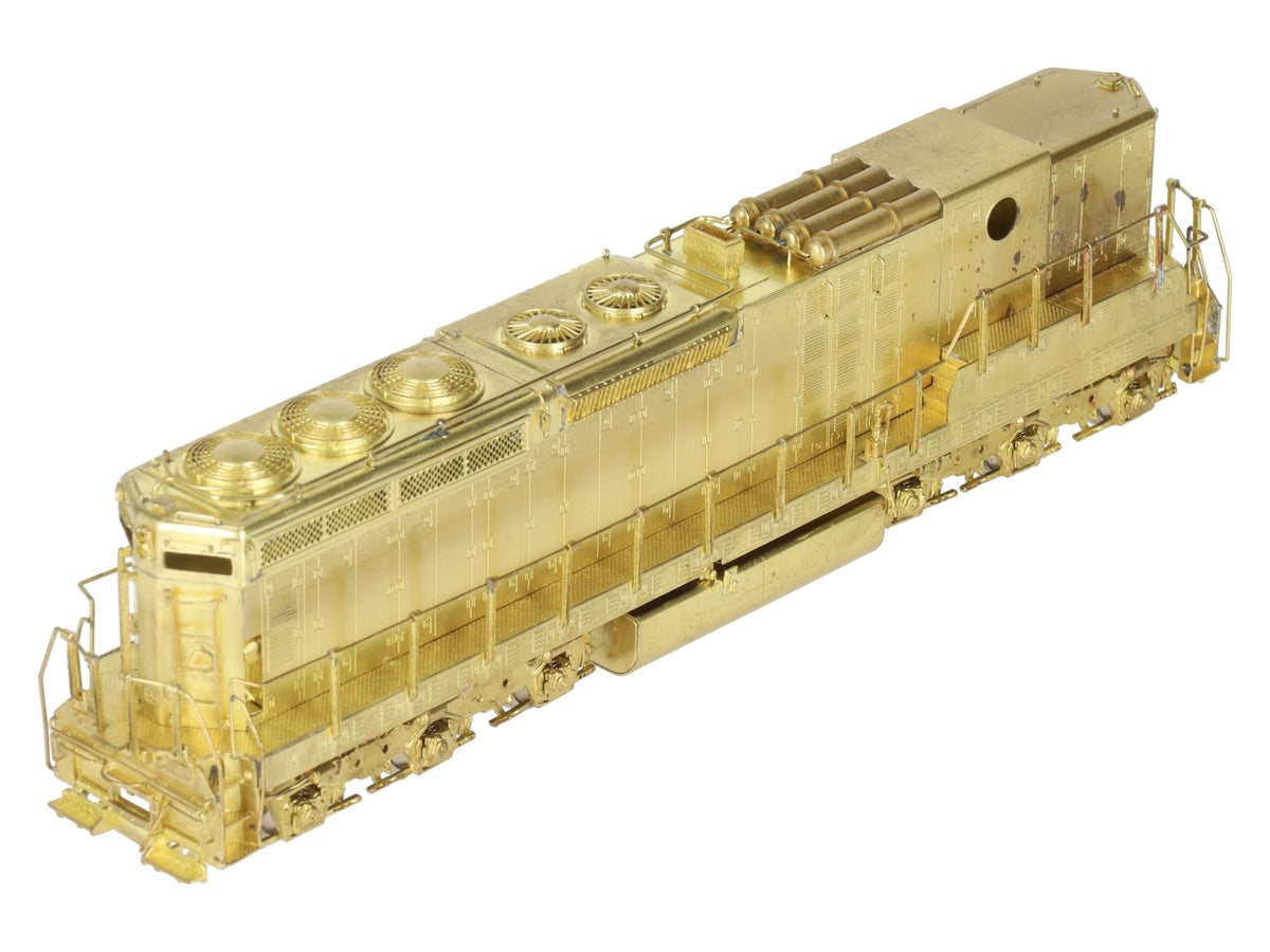 Overland OMI-1833 HO Scale BRASS UP SD24B Cabless Diesel Locomotive - Unpainted EX/Box
