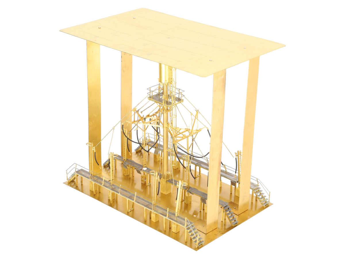 Overland HO BRASS 10-Ton Double Sand Tower -Unpainted EX/Box