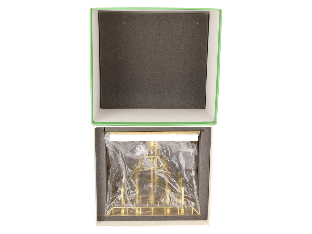 Overland HO BRASS 10-Ton Double Sand Tower -Unpainted EX/Box