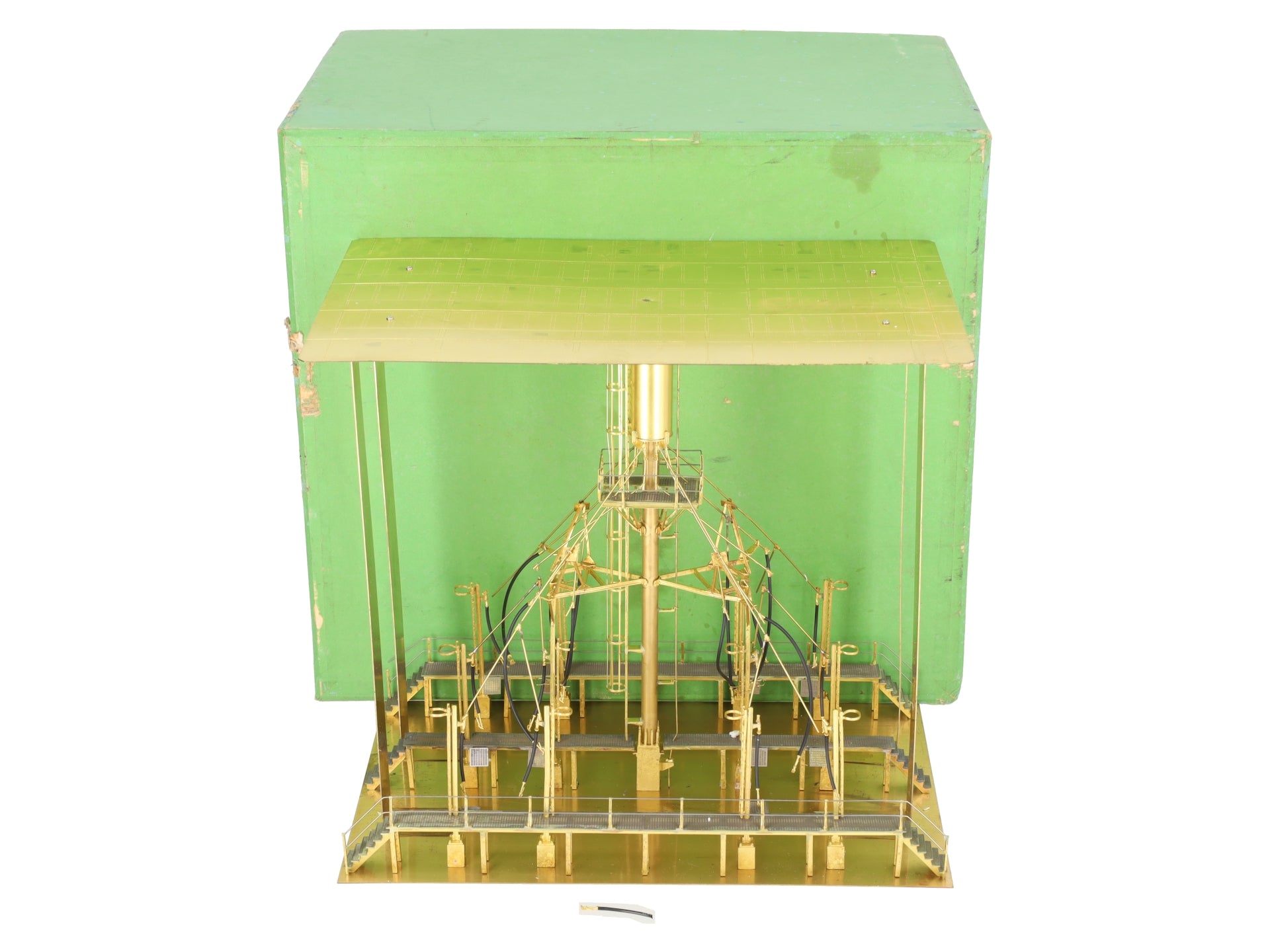 Overland HO BRASS 10-Ton Double Sand Tower -Unpainted EX/Box