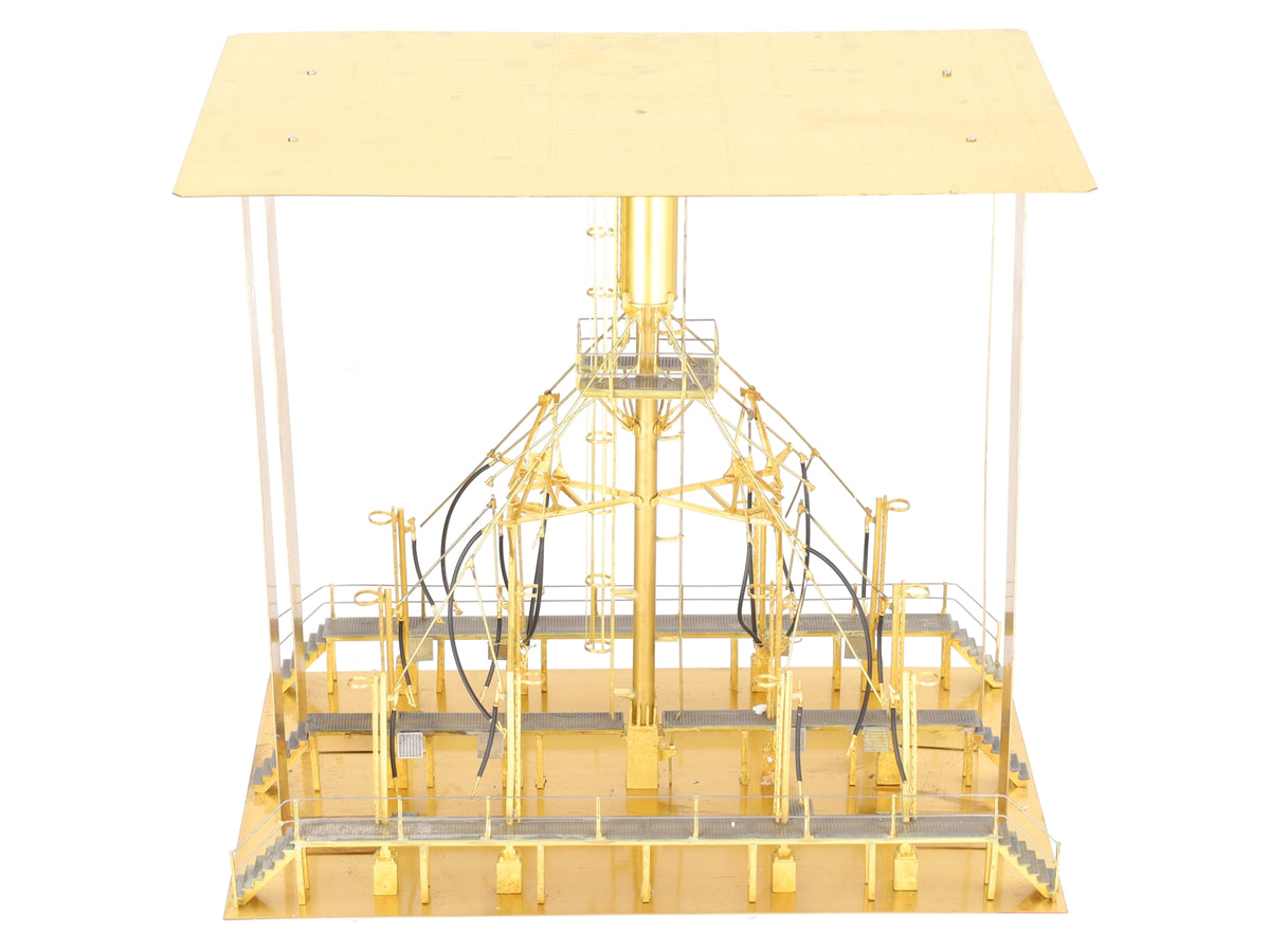 Overland HO BRASS 10-Ton Double Sand Tower -Unpainted EX/Box