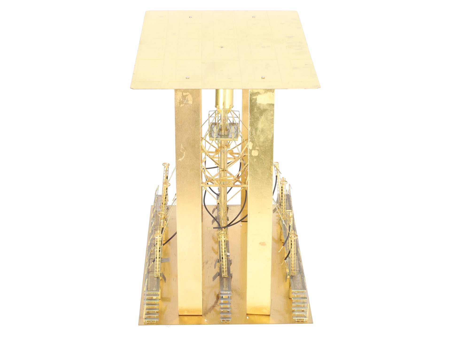 Overland HO BRASS 10-Ton Double Sand Tower -Unpainted EX/Box