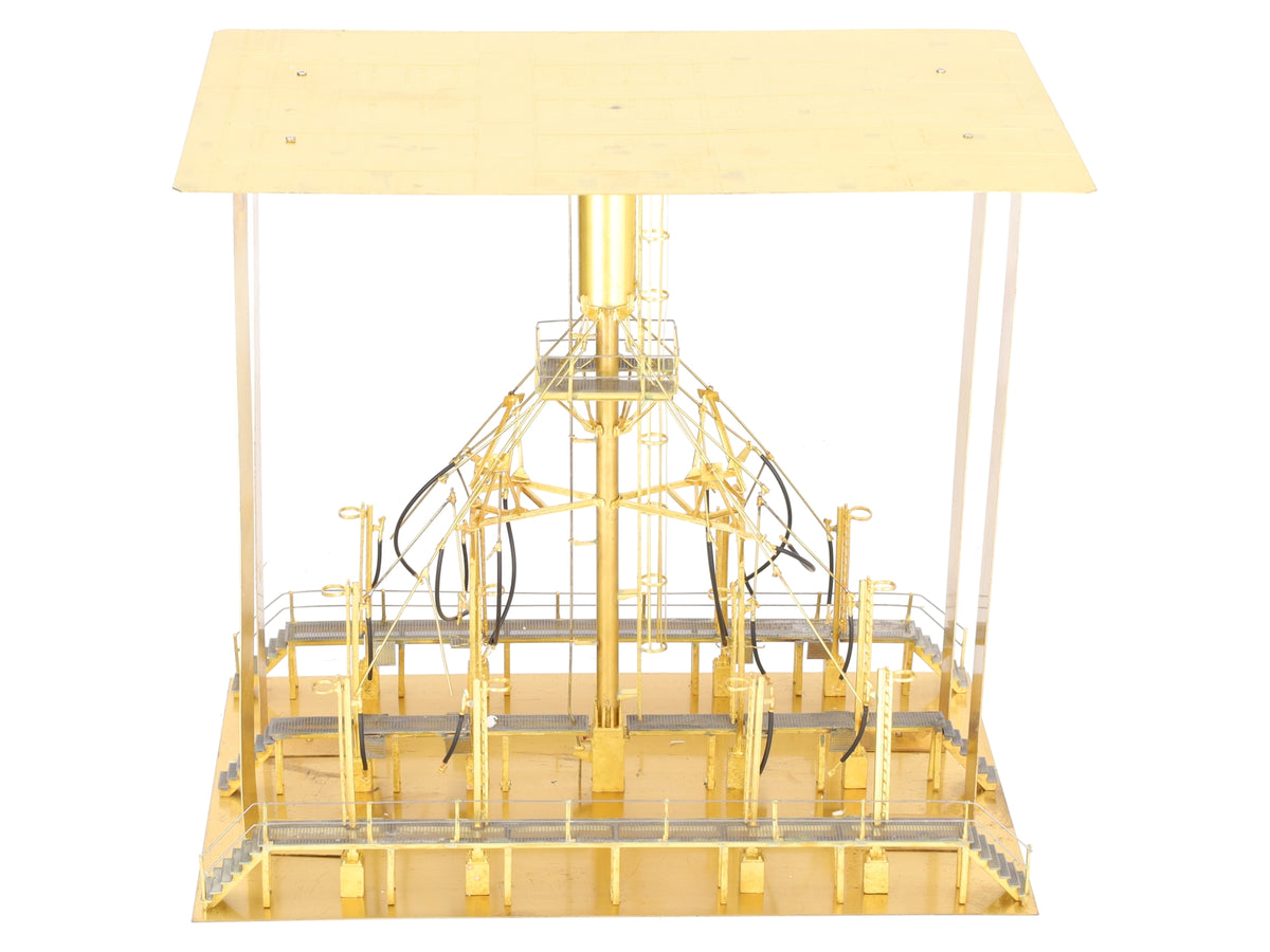 Overland HO BRASS 10-Ton Double Sand Tower -Unpainted EX/Box