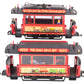 LGB G Scale Lehmann Grossbahn 20 Year Anniversary Trolley Set 1968-1988 EX/Box
