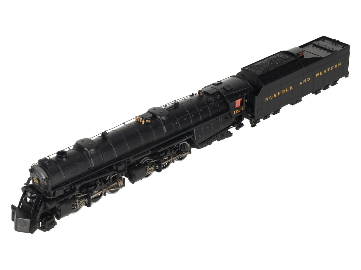 Broadway Limited 014 HO N&W Class A 2-6-6-4 Steam Locomotive #1224 w/ DCC & Snd EX/Box