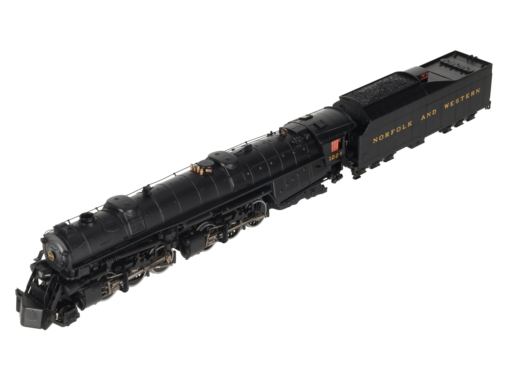 Broadway Limited 014 HO N&W Class A 2-6-6-4 Steam Locomotive #1224 w/ DCC & Snd EX/Box