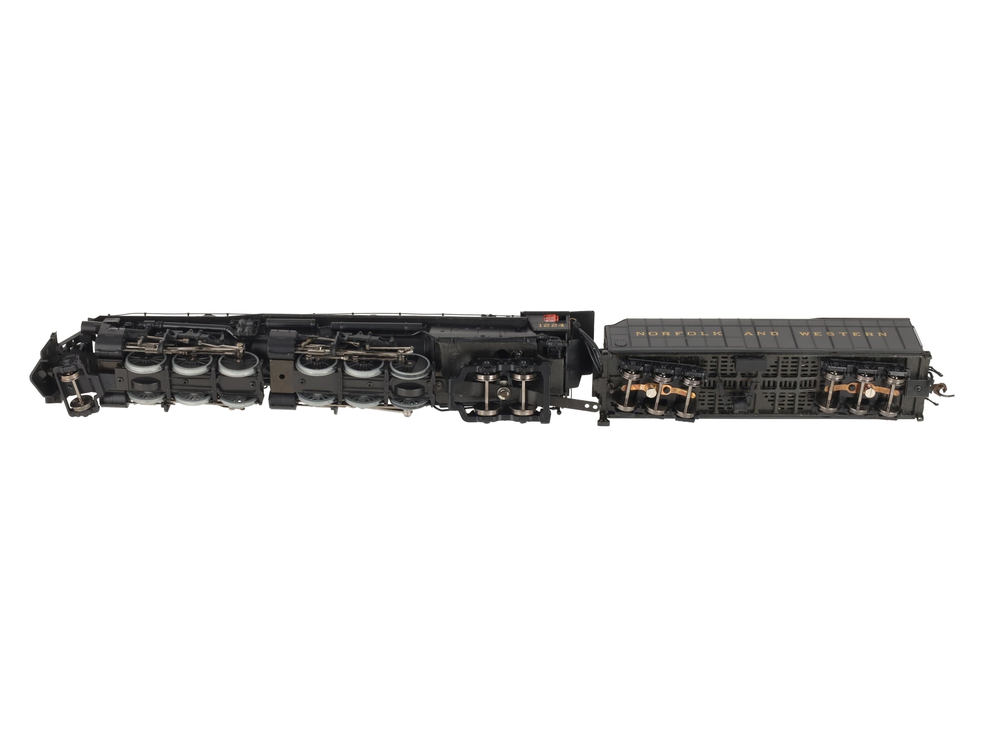 Broadway Limited 014 HO N&W Class A 2-6-6-4 Steam Locomotive #1224 w/ DCC & Snd EX/Box
