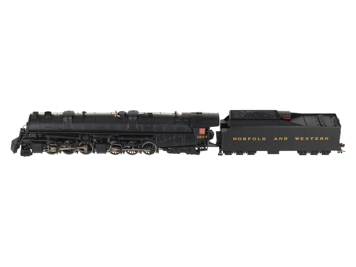 Broadway Limited 014 HO N&W Class A 2-6-6-4 Steam Locomotive #1224 w/ DCC & Snd EX/Box