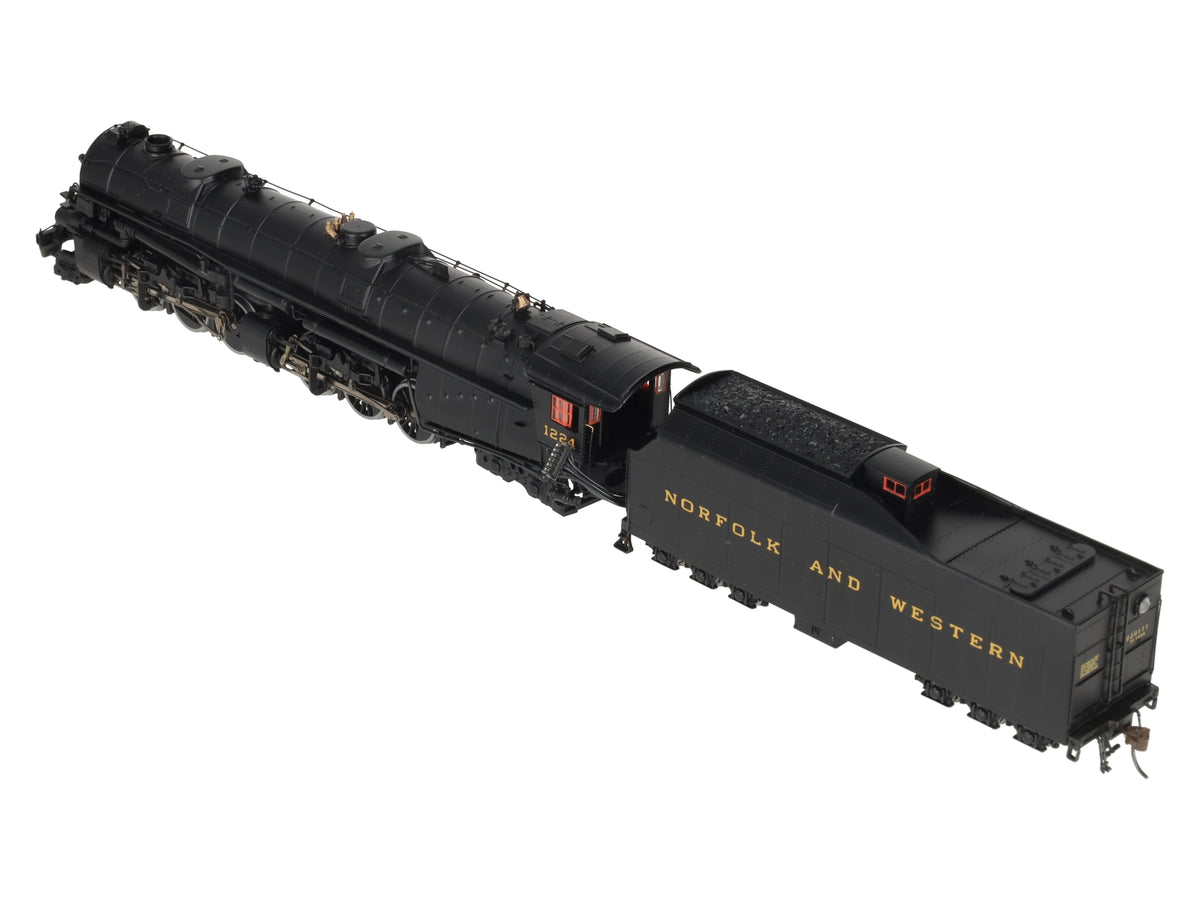 Broadway Limited 014 HO N&W Class A 2-6-6-4 Steam Locomotive #1224 w/ DCC & Snd EX/Box