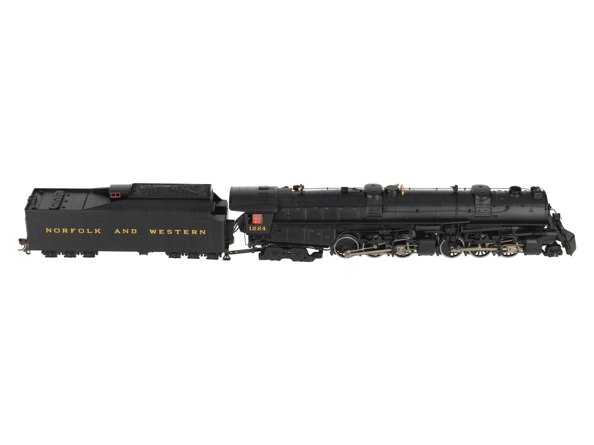 Broadway Limited 014 HO N&W Class A 2-6-6-4 Steam Locomotive #1224 w/ DCC & Snd EX/Box