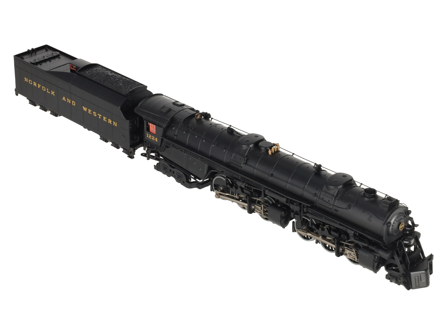 Broadway Limited 014 HO N&W Class A 2-6-6-4 Steam Locomotive #1224 w/ DCC & Snd EX/Box