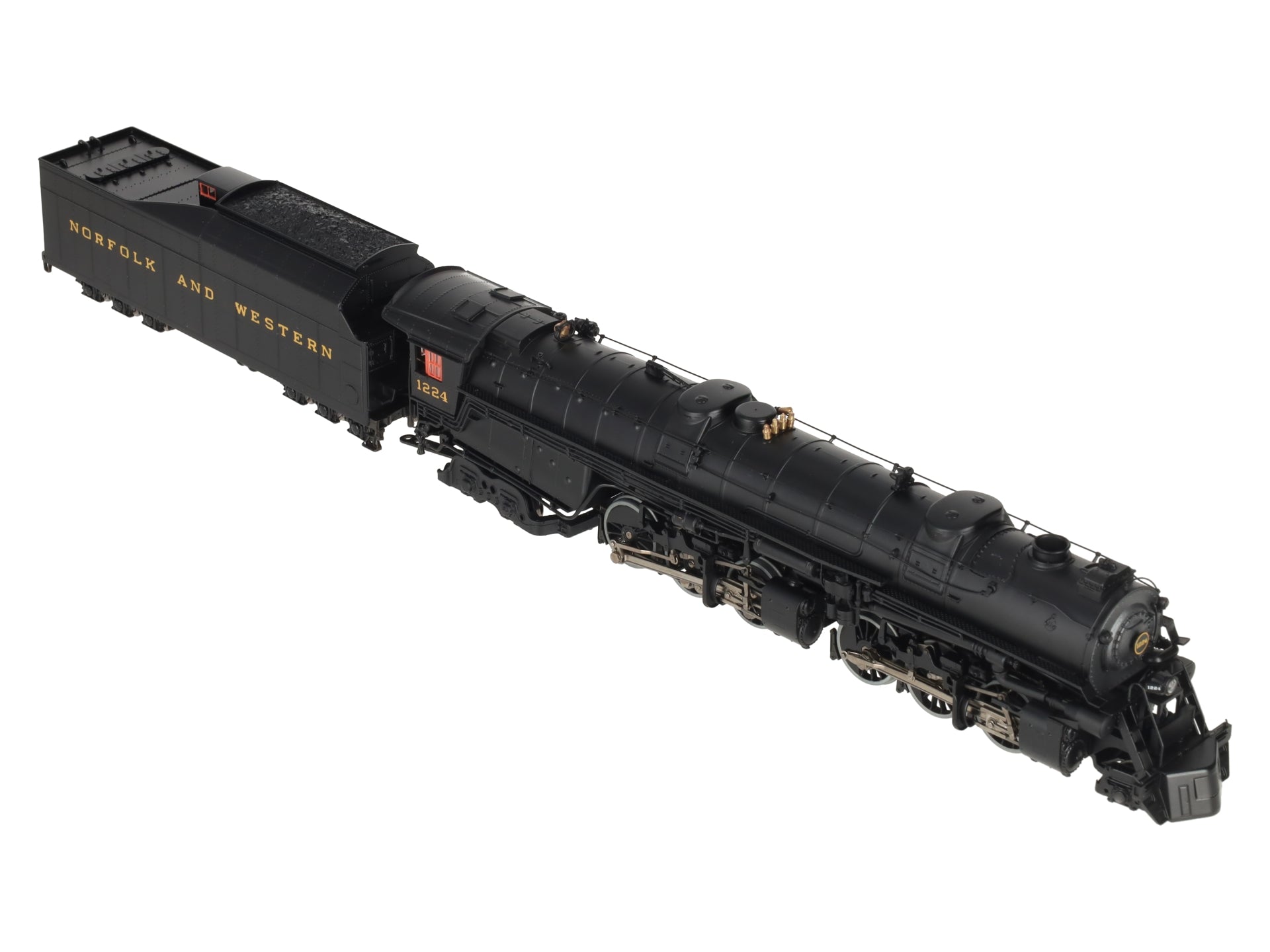 Broadway Limited 014 HO N&W Class A 2-6-6-4 Steam Locomotive #1224 w/ DCC & Snd EX/Box