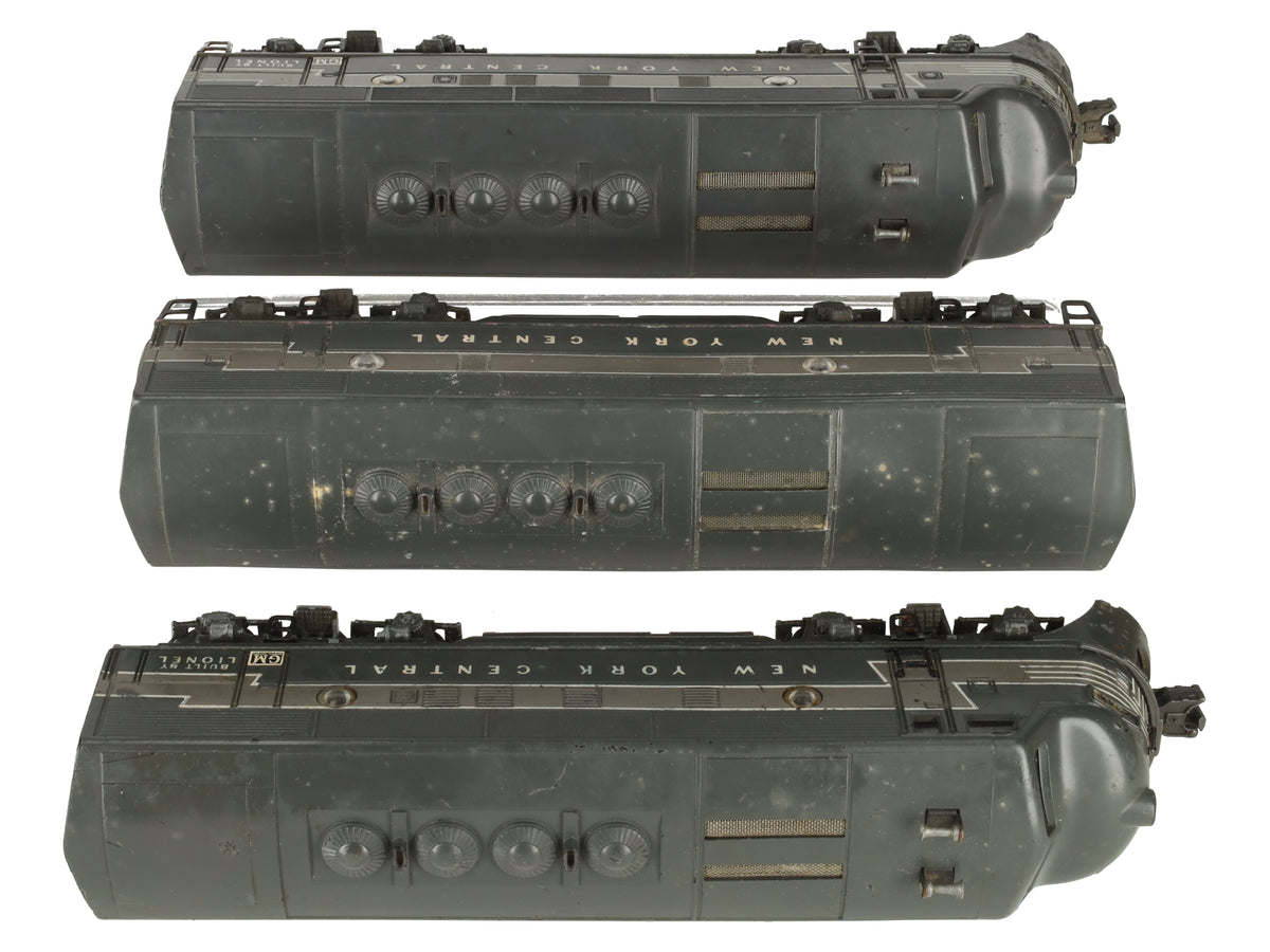 Lionel 2344 Vintage O New York Central F-3 ABA Diesel Locomotive Set VG