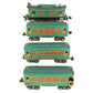 Lionel 253 Vintage O Prewar Electric Locomotive 4-Car Passenger Set #607/#608 VG