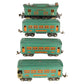 Lionel 253 Vintage O Prewar Electric Locomotive 4-Car Passenger Set #607/#608 VG