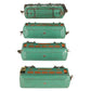 Lionel 253 Vintage O Prewar Electric Locomotive 4-Car Passenger Set #607/#608 VG