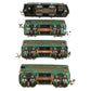 Lionel 253 Vintage O Prewar Electric Locomotive 4-Car Passenger Set #607/#608 VG