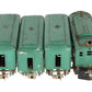 Lionel 253 Vintage O Prewar Electric Locomotive 4-Car Passenger Set #607/#608 VG