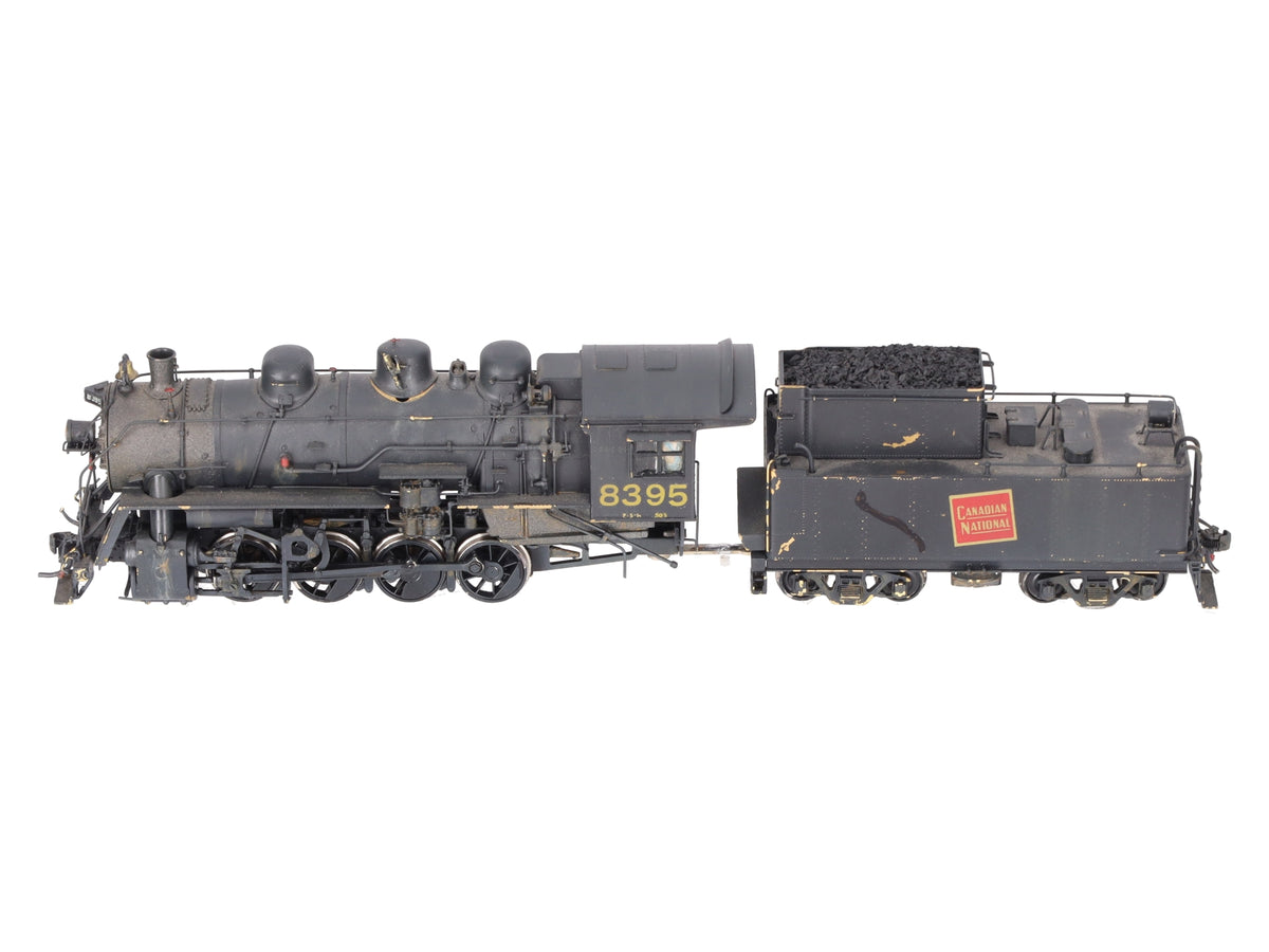 Samhongsa HO Brass Canadian National 0-8-0 Steam Locomotive & Tender #8395