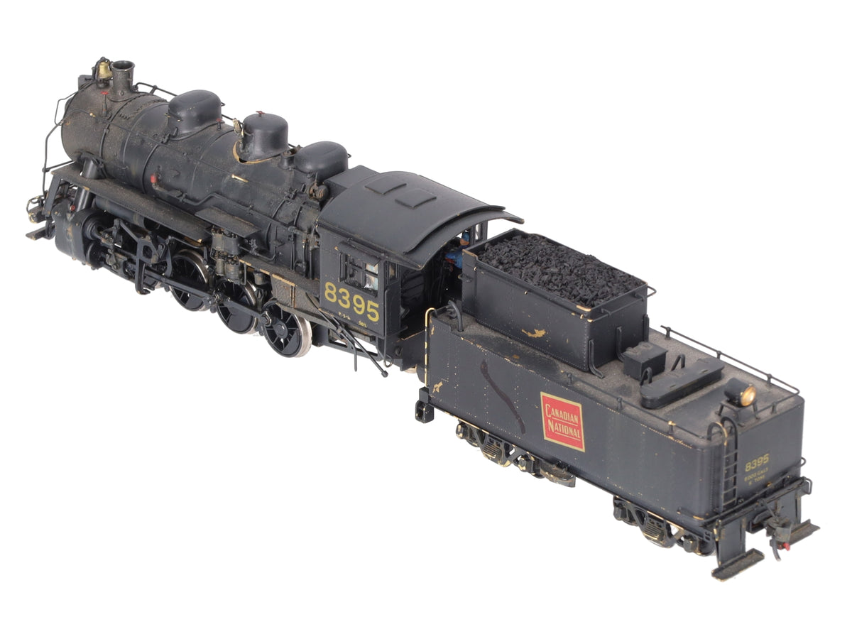 Samhongsa HO Brass Canadian National 0-8-0 Steam Locomotive & Tender #8395