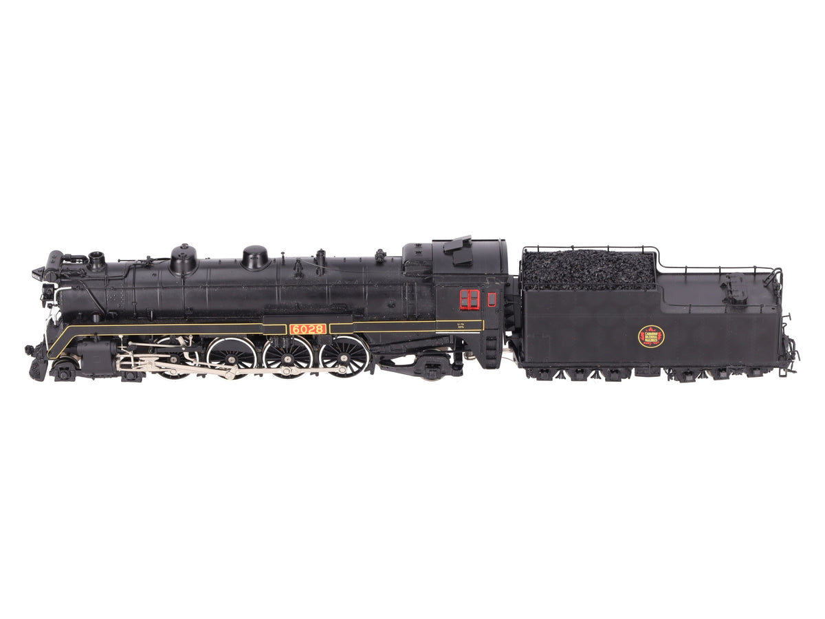 Van Hobbies HO Brass Canadian National Class U-1b 4-8-2 Steam Locomotive #6028 EX