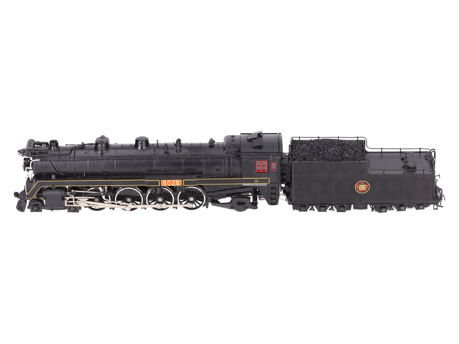 Van Hobbies HO Brass Canadian National Class U-1b 4-8-2 Steam Locomotive #6028 EX