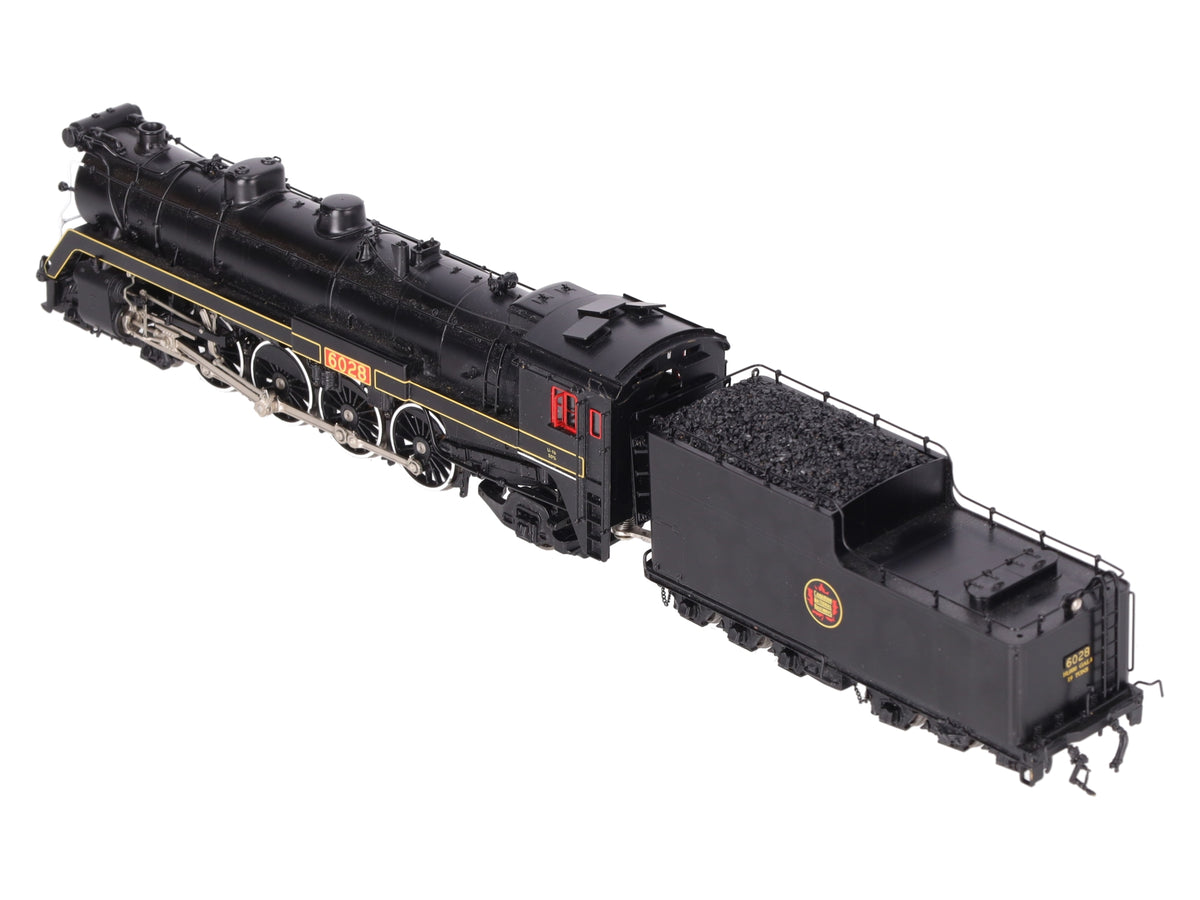 Van Hobbies HO Brass Canadian National Class U-1b 4-8-2 Steam Locomotive #6028 EX