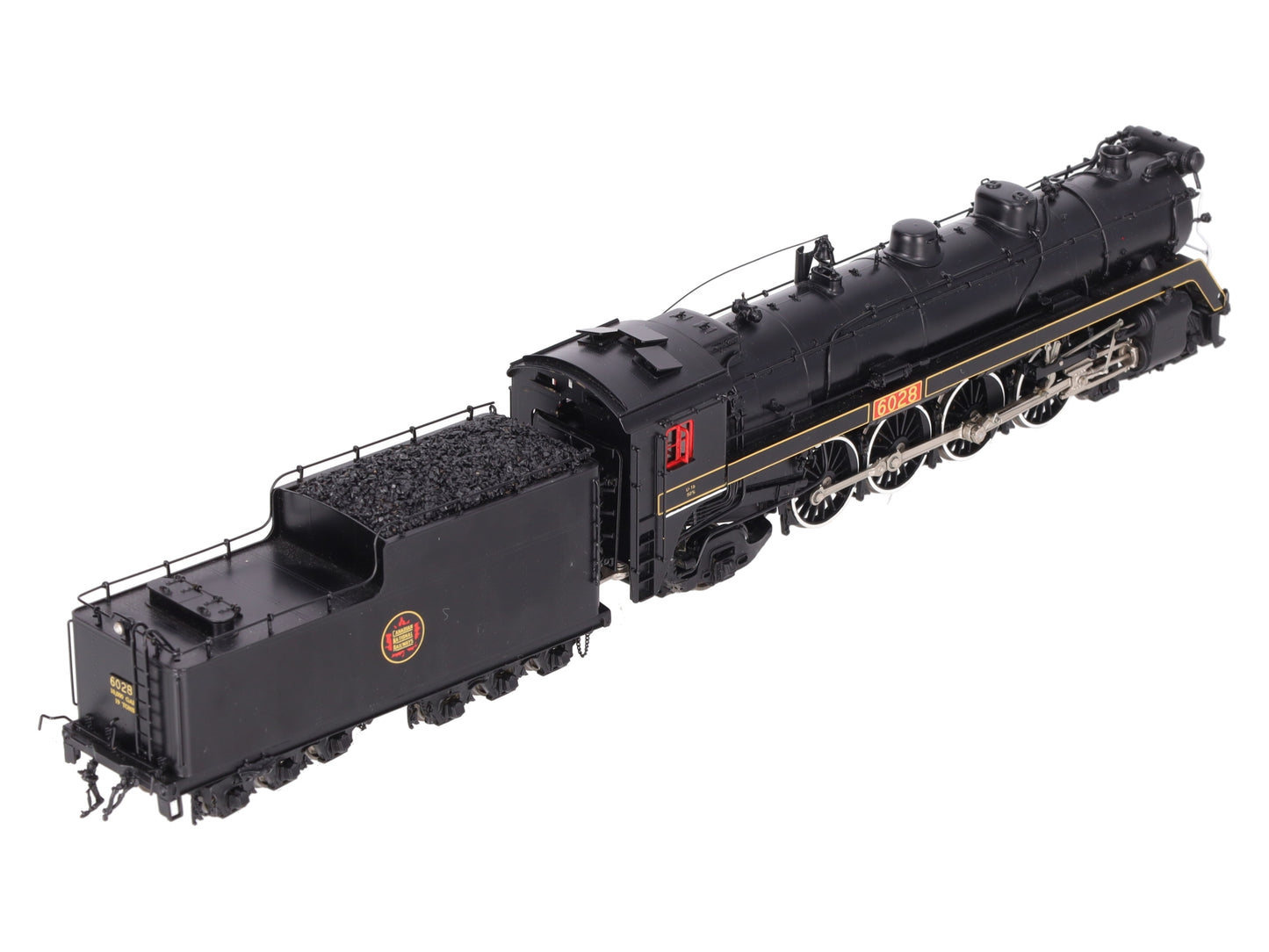 Van Hobbies HO Brass Canadian National Class U-1b 4-8-2 Steam Locomotive #6028 EX