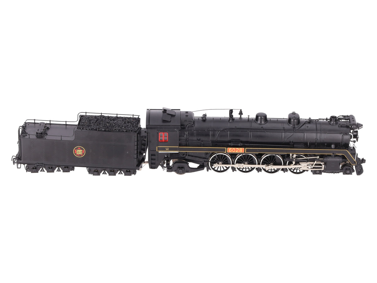 Van Hobbies HO Brass Canadian National Class U-1b 4-8-2 Steam Locomotive #6028 EX