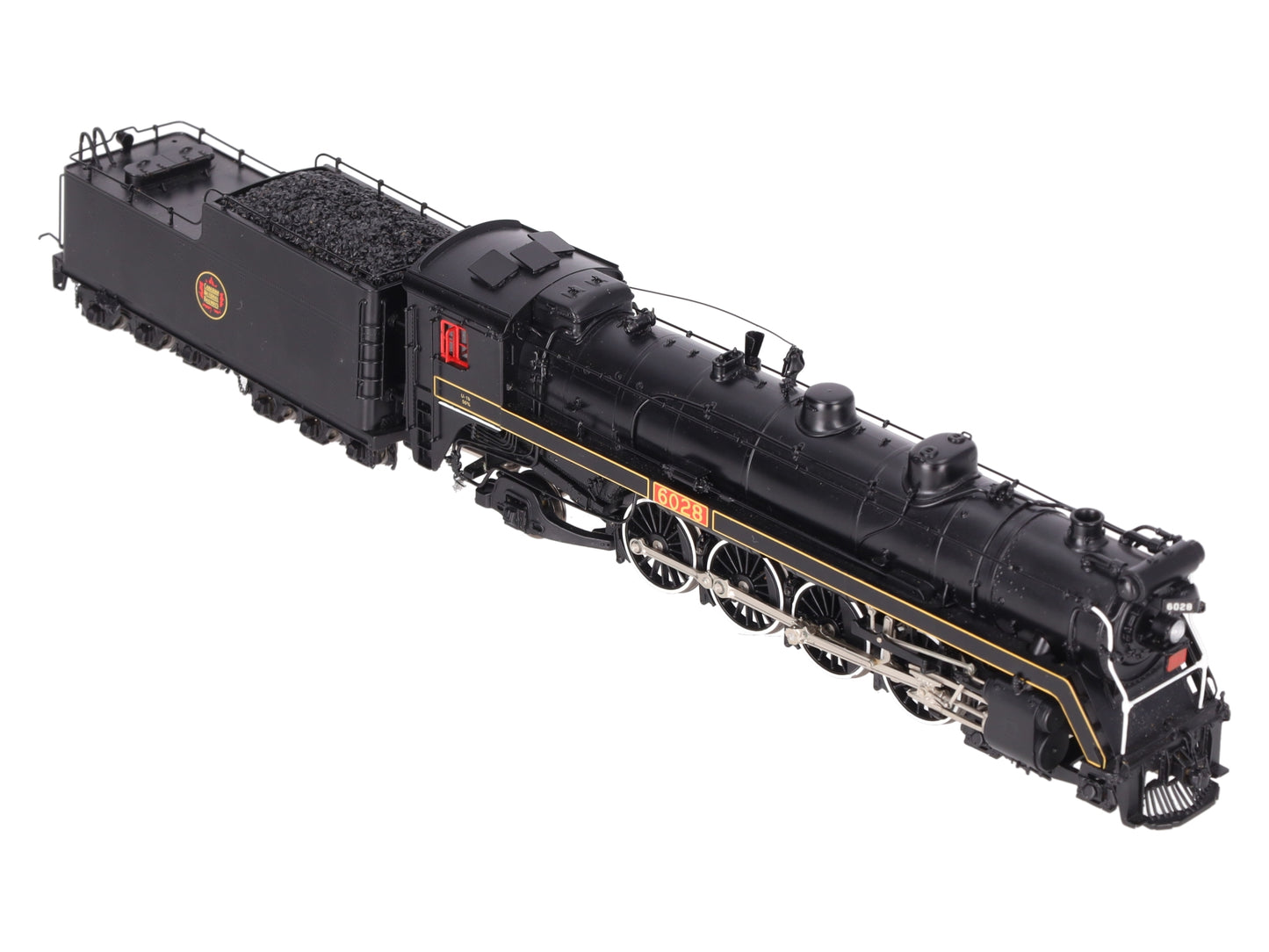 Van Hobbies HO Brass Canadian National Class U-1b 4-8-2 Steam Locomotive #6028 EX
