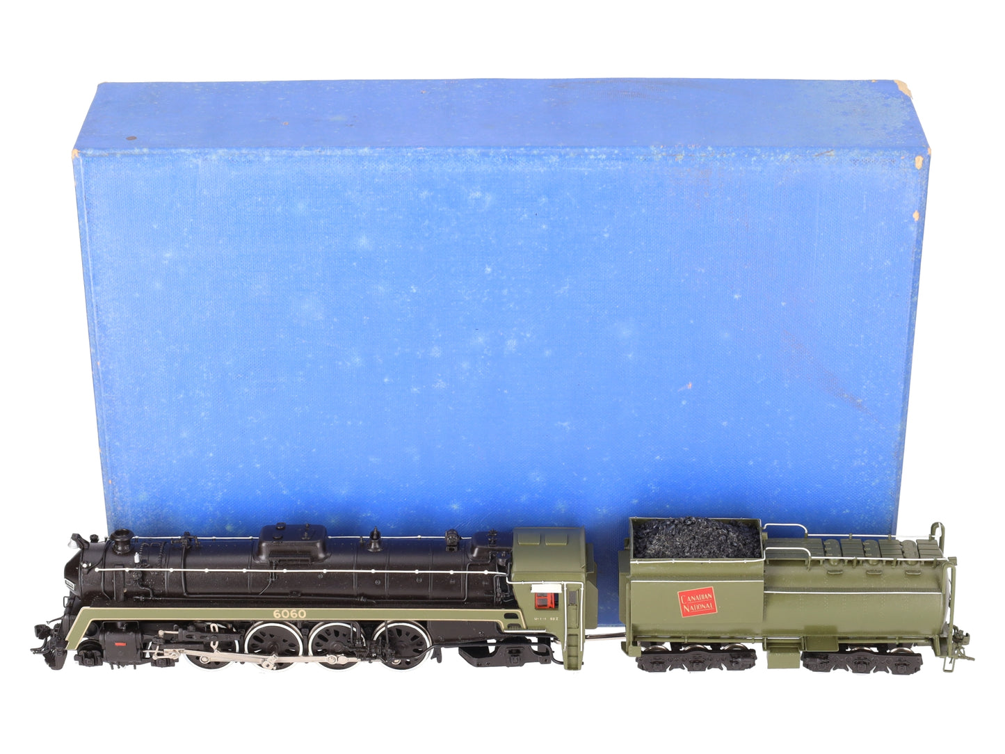 Van Hobbies HO BRASS CNR 4-8-2 Steam Loco & Tender #6060 EX/Box