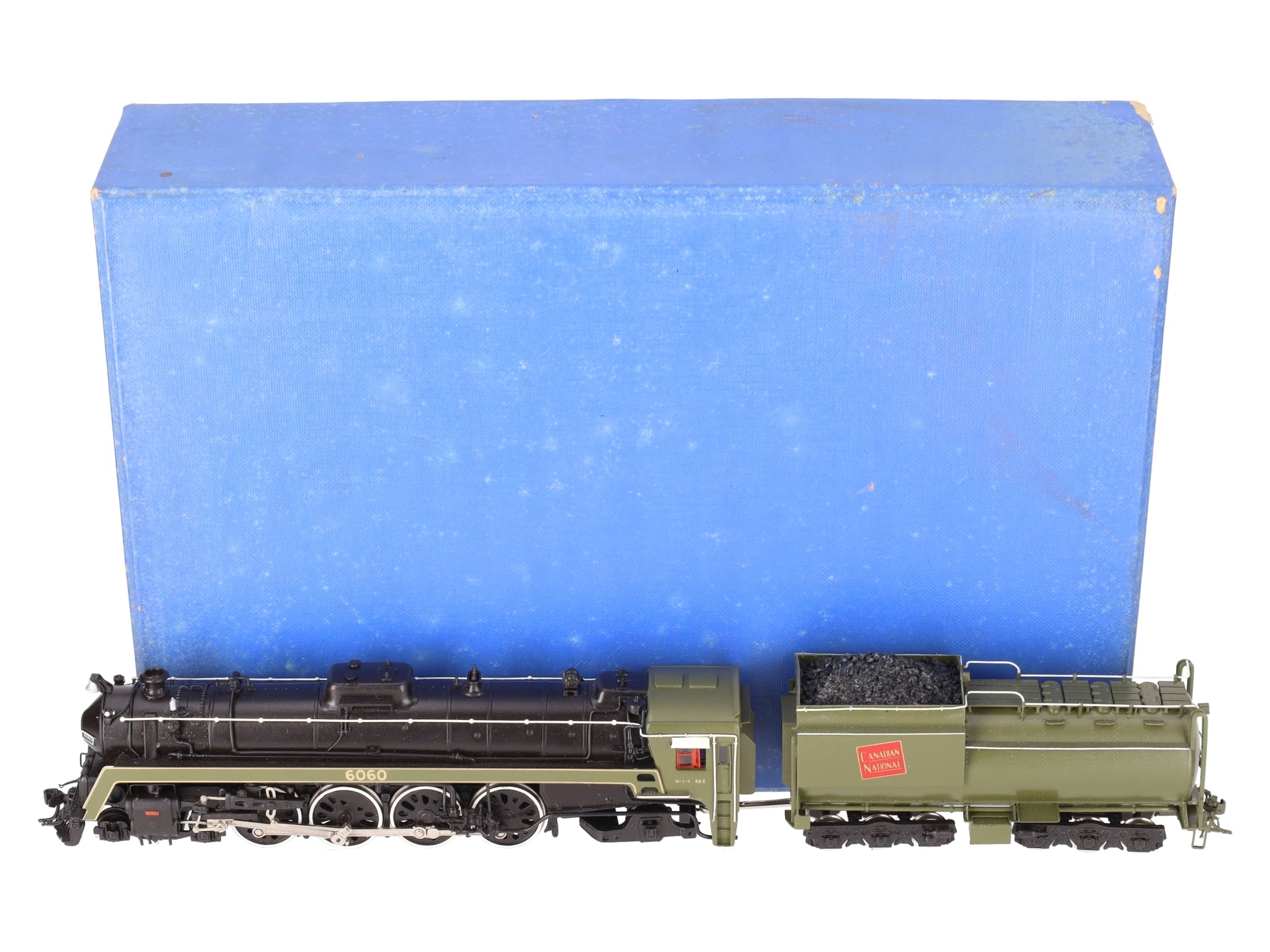 Van Hobbies HO BRASS CNR 4-8-2 Steam Loco & Tender #6060 EX/Box