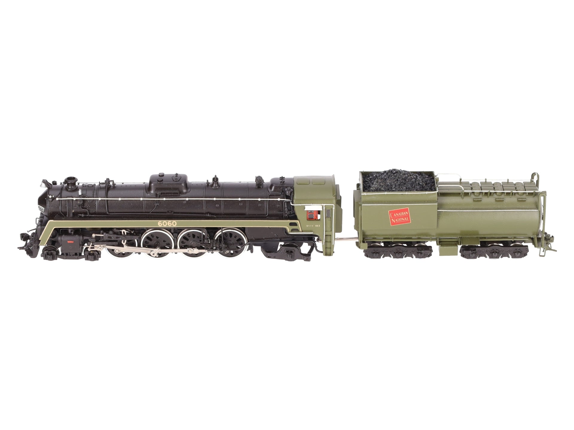 Van Hobbies HO BRASS CNR 4-8-2 Steam Loco & Tender #6060 EX/Box