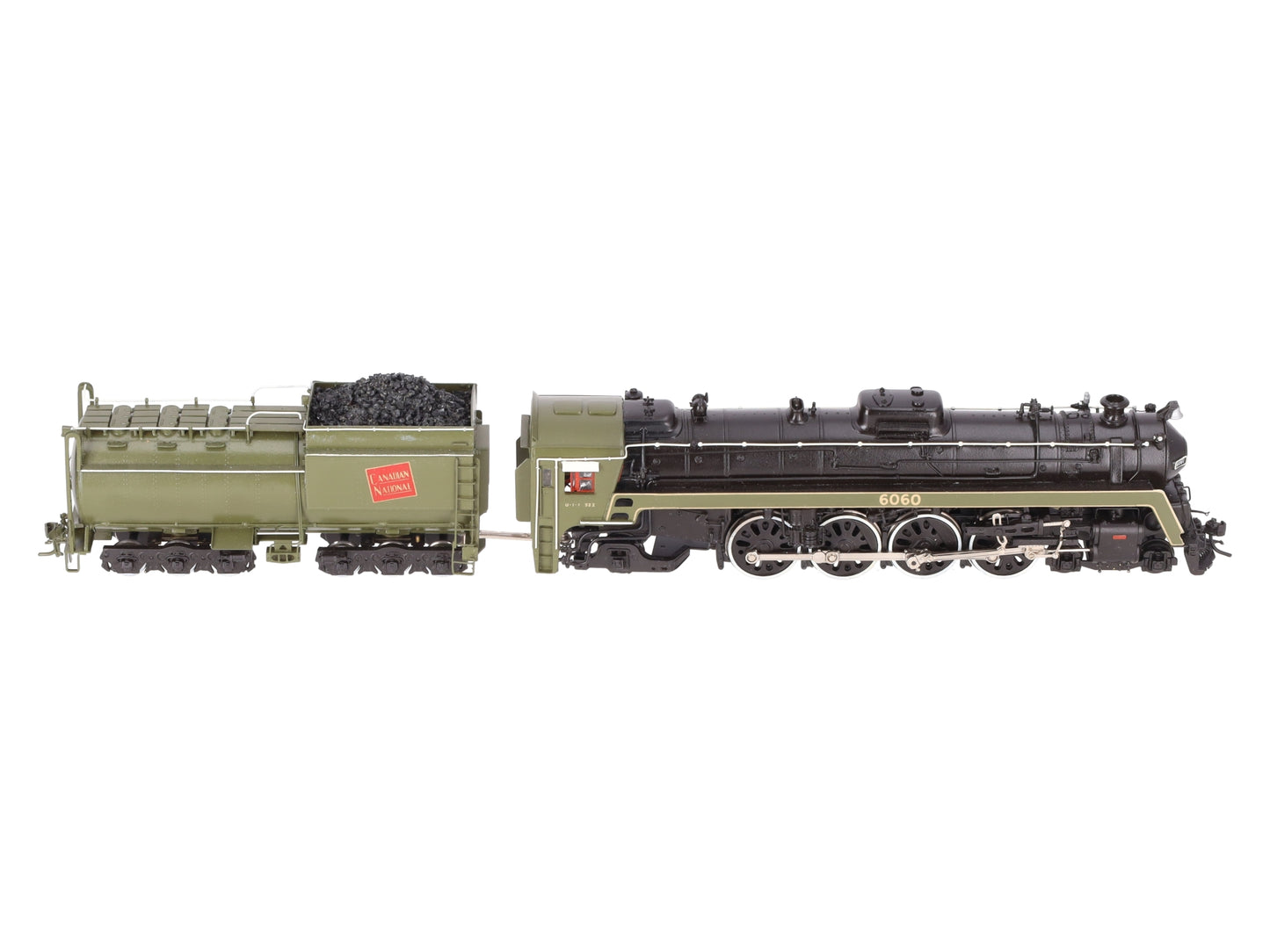 Van Hobbies HO BRASS CNR 4-8-2 Steam Loco & Tender #6060 EX/Box