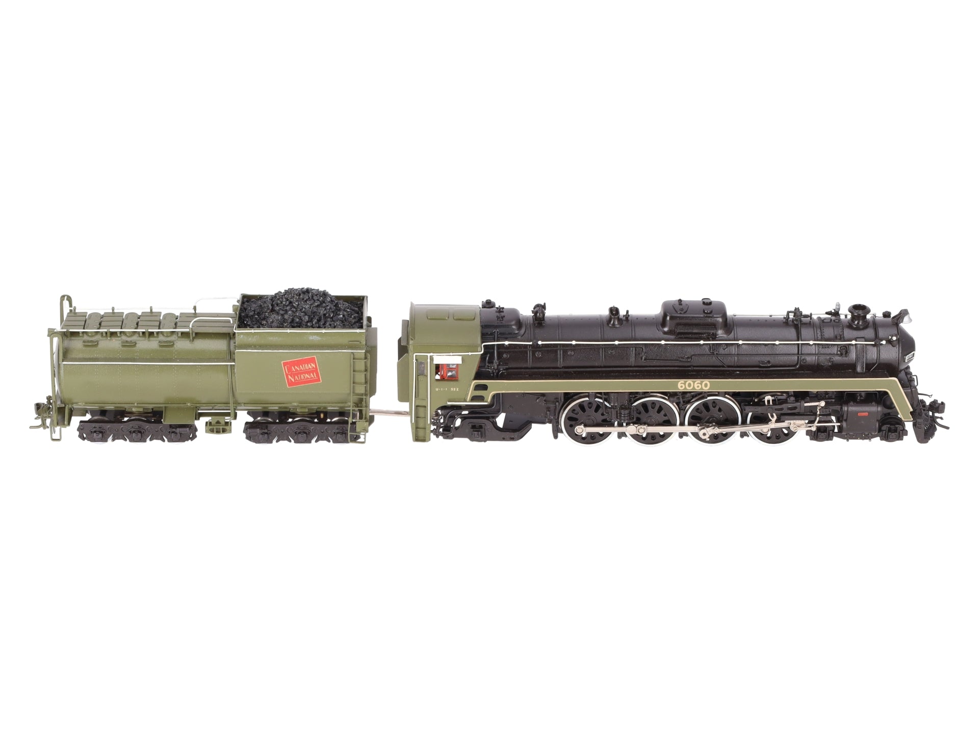 Van Hobbies HO BRASS CNR 4-8-2 Steam Loco & Tender #6060 EX/Box