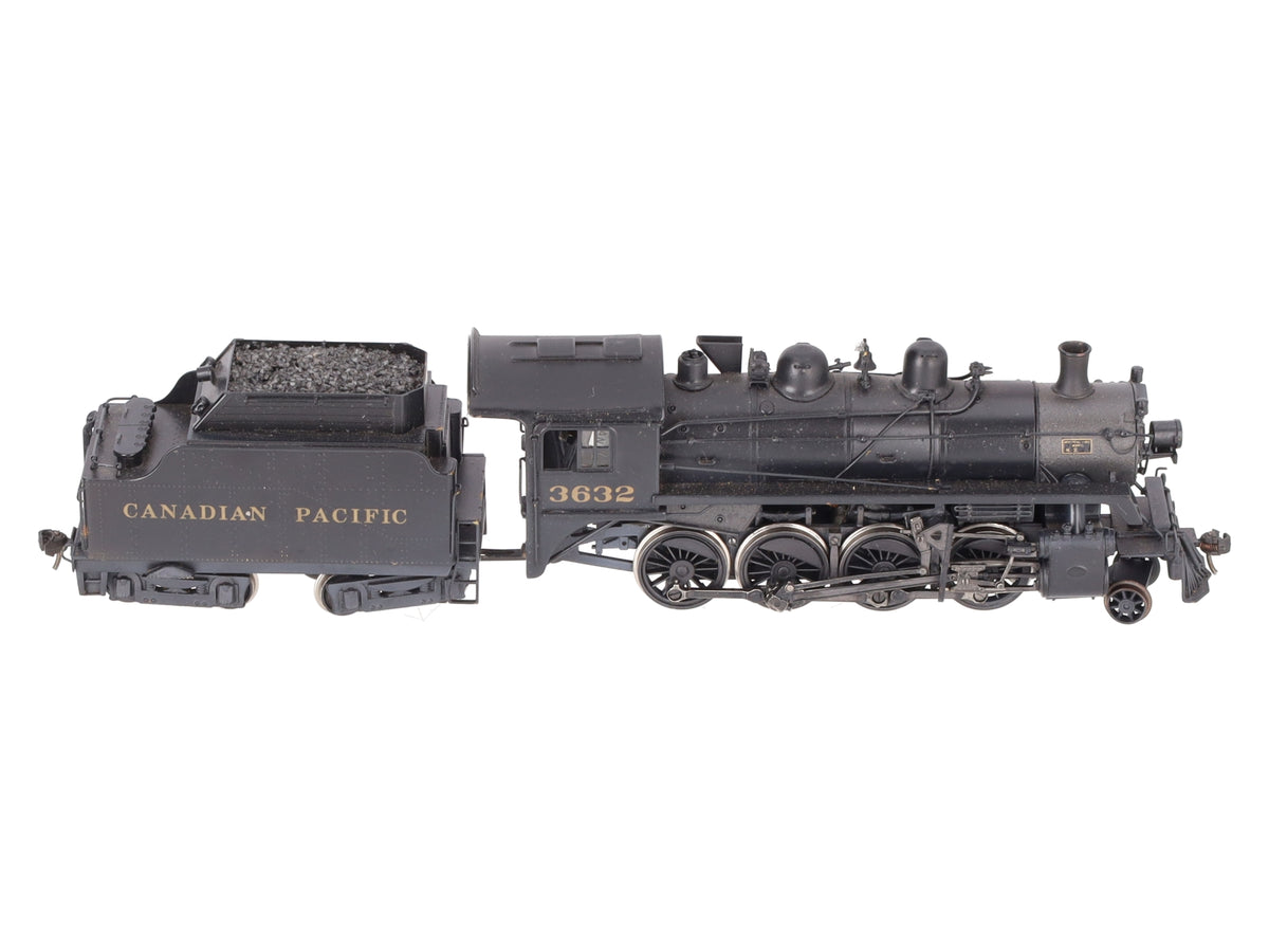 Van Hobbies HO Brass Canadian Pacific 2-8-0 Steam Locomotive #3632 EX/Box