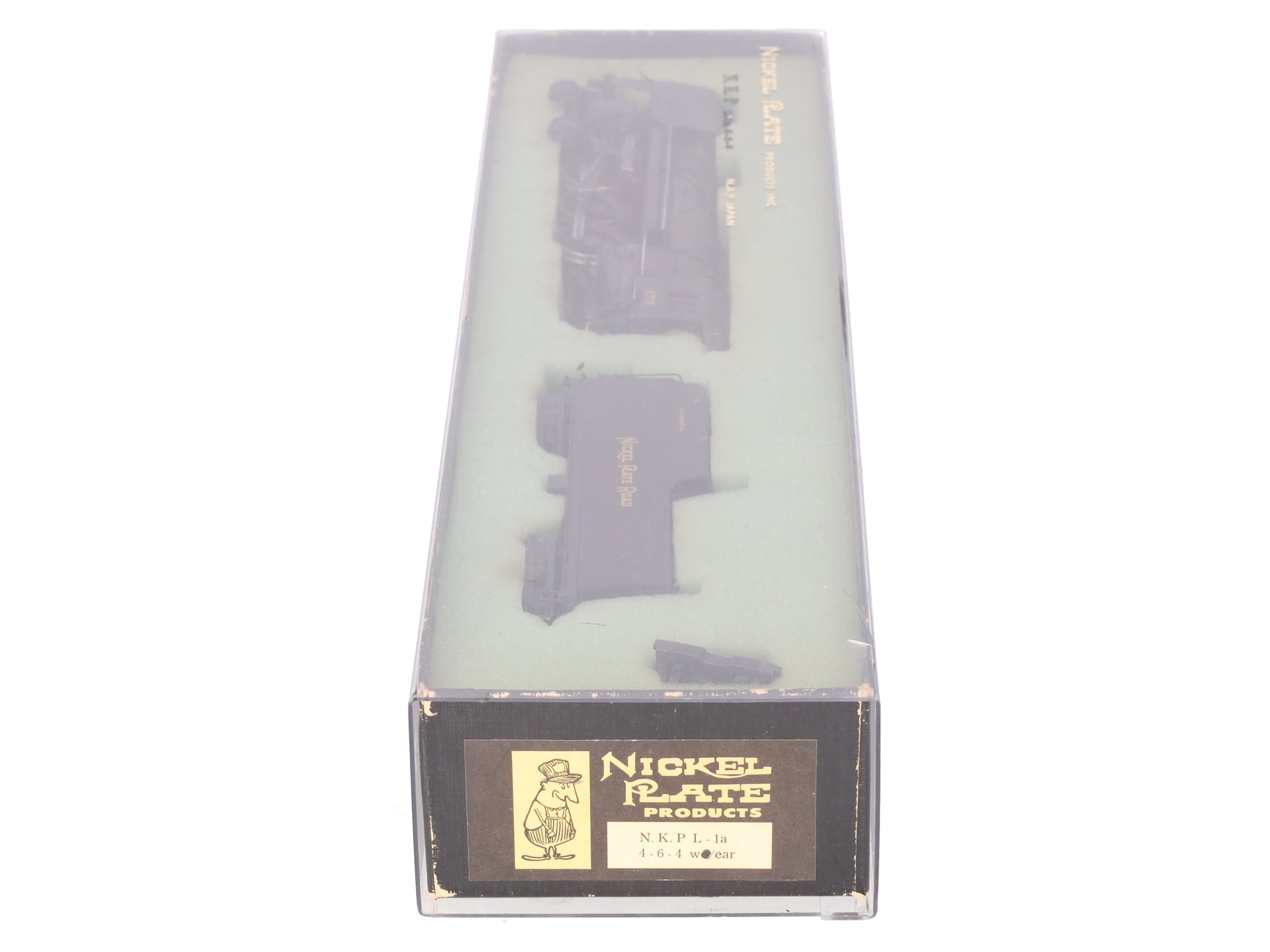 Nickel Plate Products HO Scale BRASS L-1a 4-6-4 Steam Loco & Tender EX/Box
