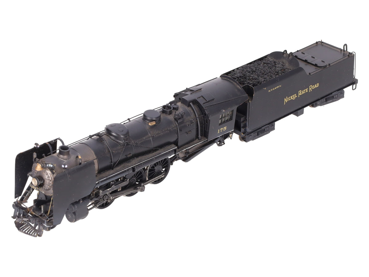 Nickel Plate Products HO Scale BRASS L-1a 4-6-4 Steam Loco & Tender EX/Box
