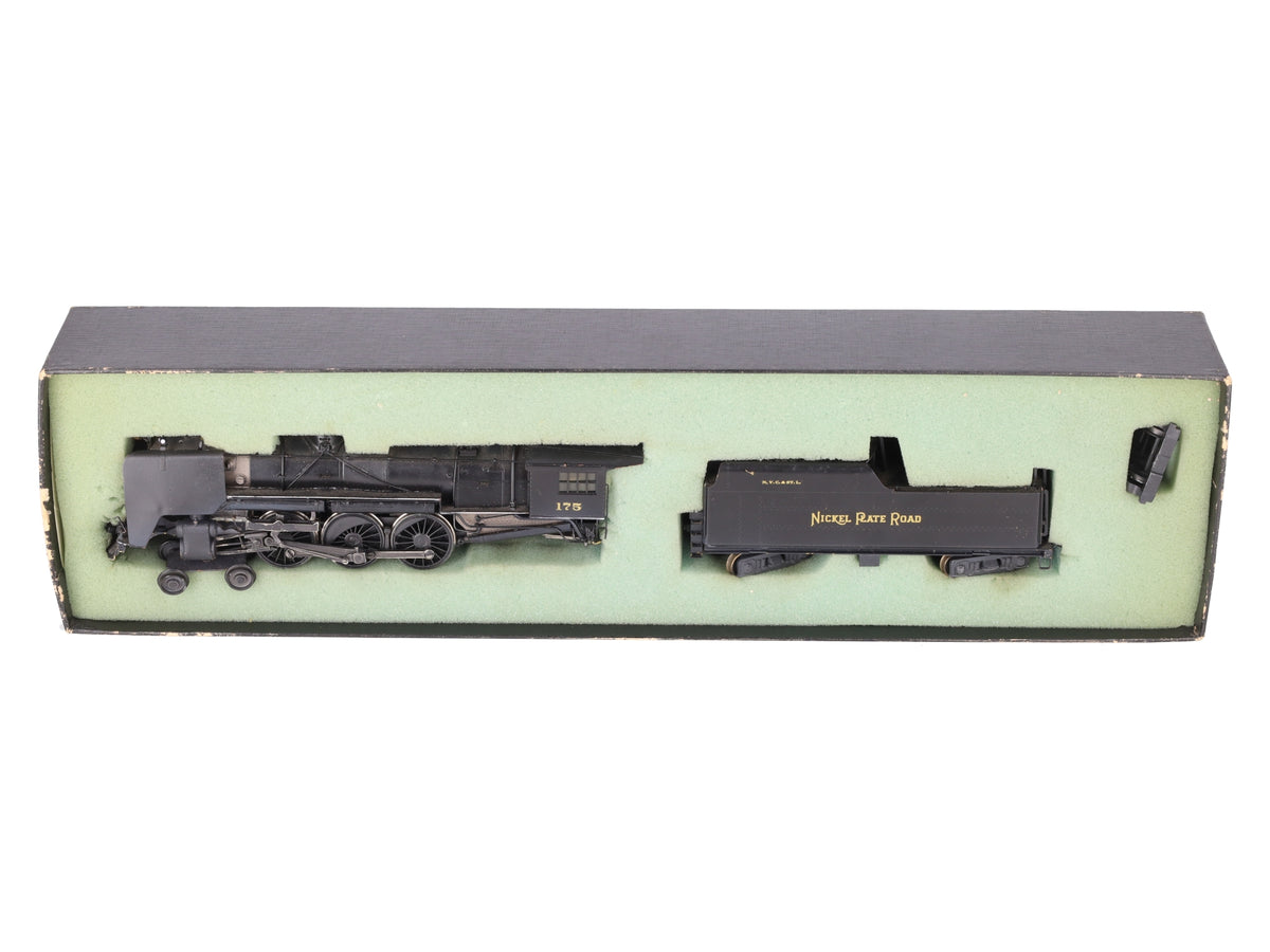 Nickel Plate Products HO Scale BRASS L-1a 4-6-4 Steam Loco & Tender EX/Box