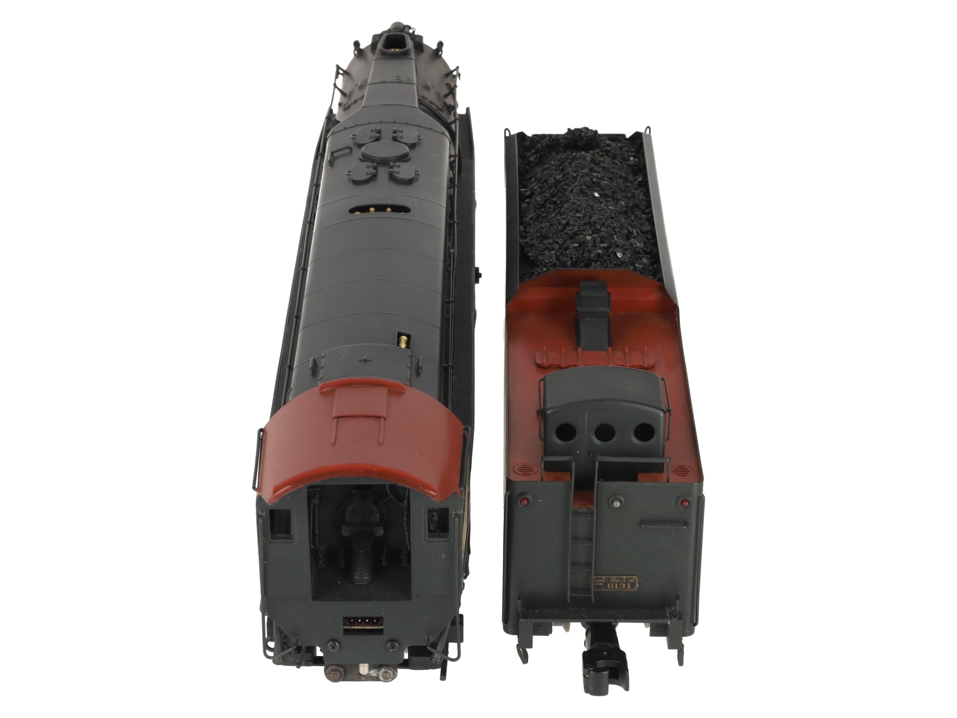 3rd Rail 6131 Brass PRR 4-4-6-4 Q-2 Duplex Steam Loco and Tender - 3 Rail EX/Box