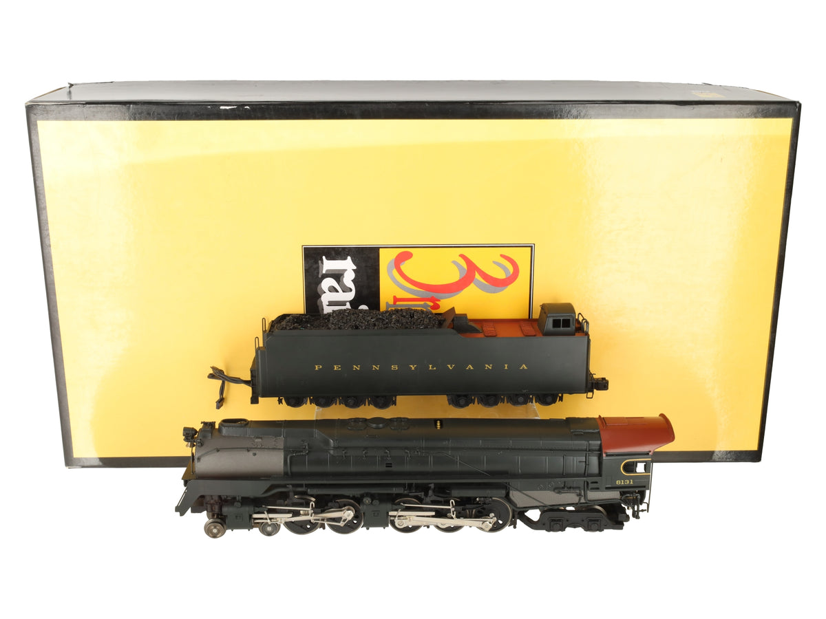 3rd Rail 6131 Brass PRR 4-4-6-4 Q-2 Duplex Steam Loco and Tender - 3 Rail EX/Box