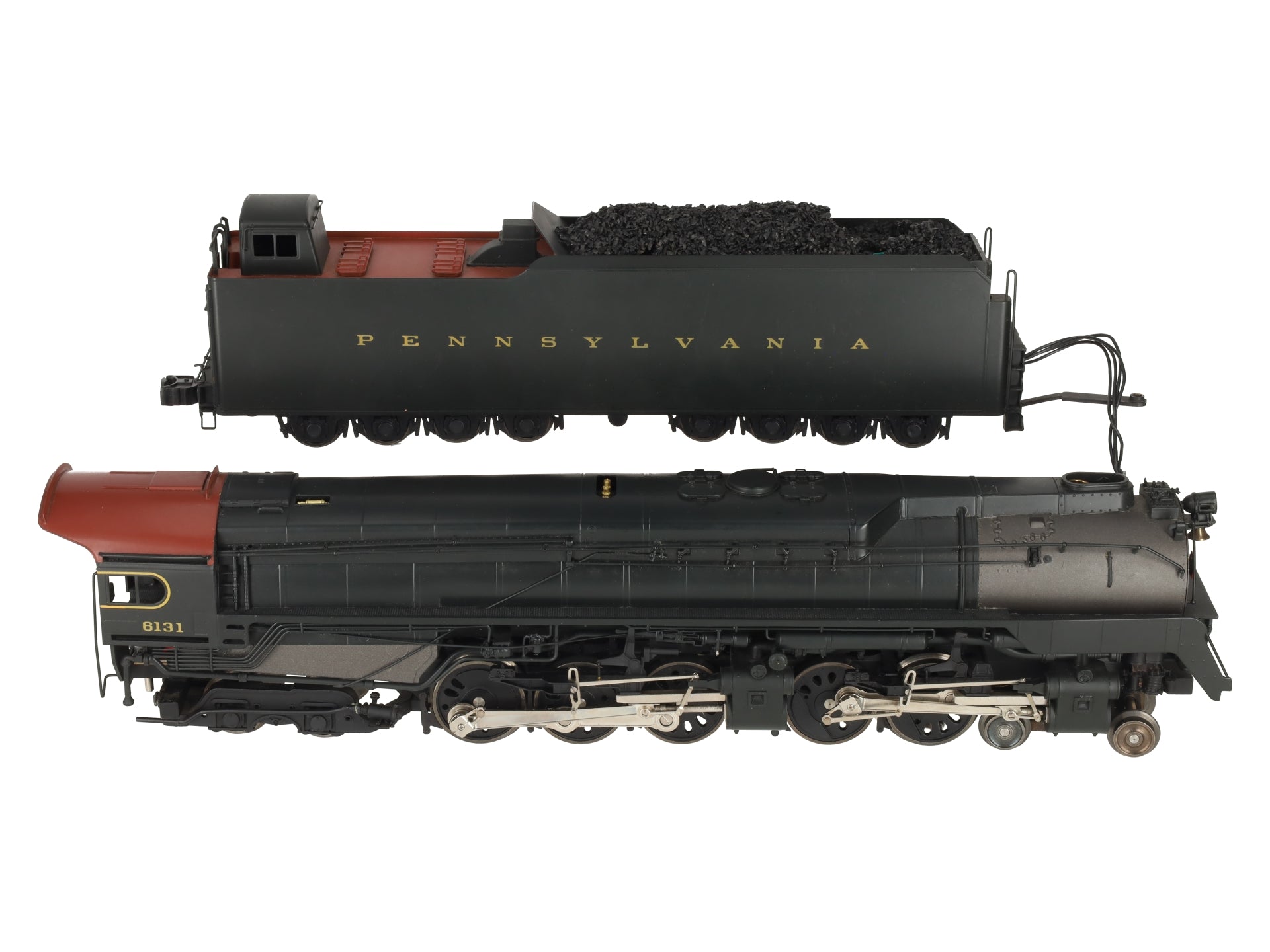3rd Rail 6131 Brass PRR 4-4-6-4 Q-2 Duplex Steam Loco and Tender - 3 Rail EX/Box