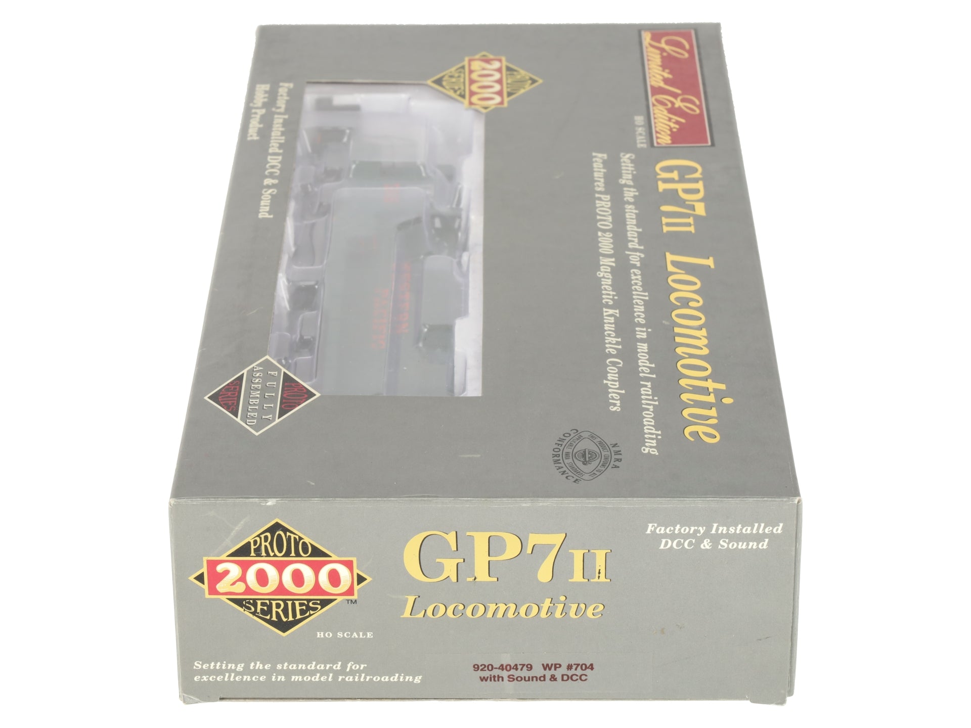 Proto 2000 920-40479 WP EMD GP7 Phase II Diesel Locomotive #704 w/DCC, Sound EX/Box