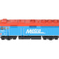 Kato 37-6573 HO Chicago Metra "City of Elmhurst" F40PH Diesel Locomotive #163 EX