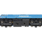 Kato 37-6573 HO Chicago Metra "City of Elmhurst" F40PH Diesel Locomotive #163 EX