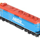 Kato 37-6573 HO Chicago Metra "City of Elmhurst" F40PH Diesel Locomotive #163 EX