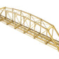 Overland 3341 HO Brass 175' Riveted Curved Chord Single Track Pin Conn. Bridge EX/Box