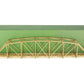 Overland 3341 HO Brass 175' Riveted Curved Chord Single Track Pin Conn. Bridge EX/Box