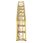 Overland 3341 HO Brass 175' Riveted Curved Chord Single Track Pin Conn. Bridge EX/Box